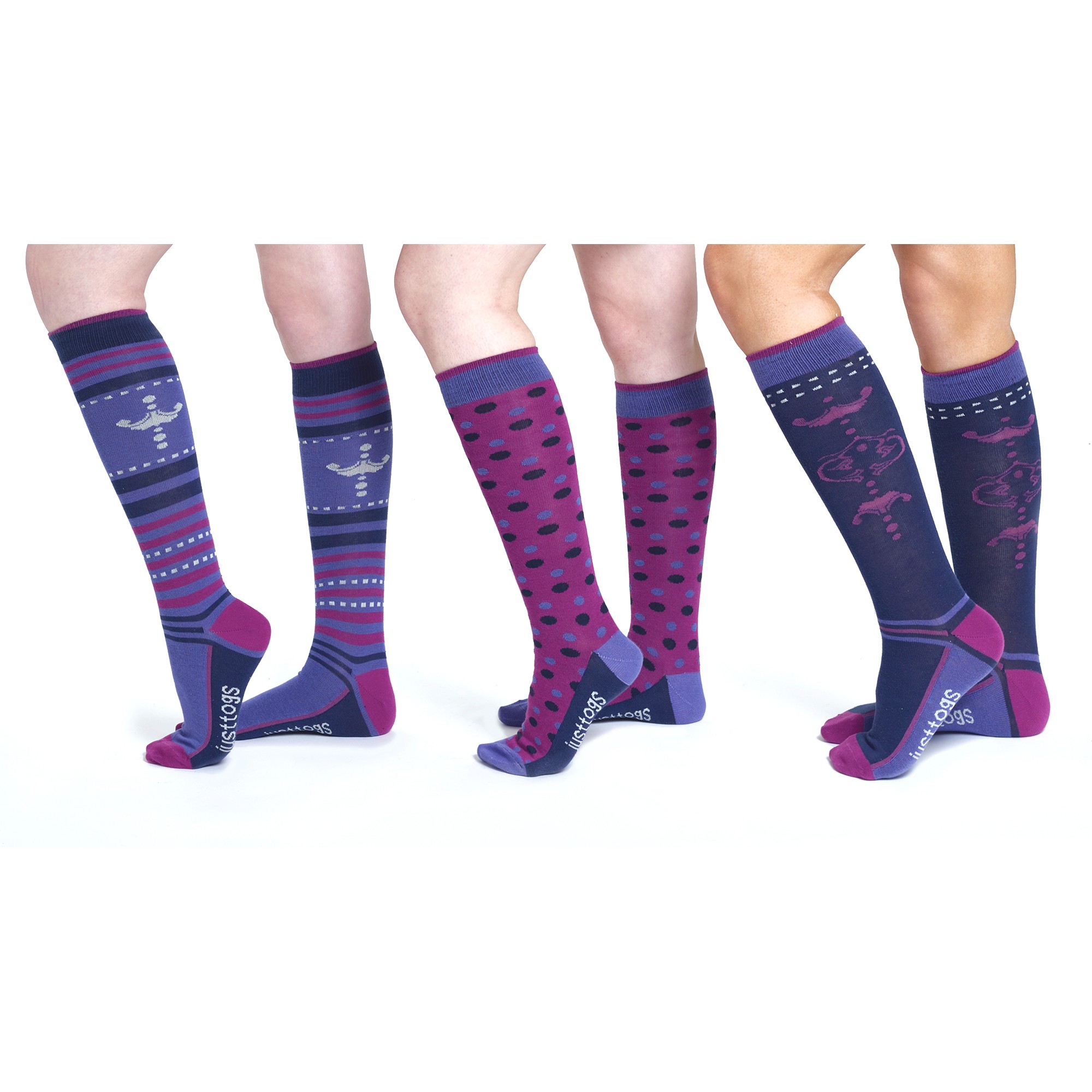 Just Togs Veneto Spring 2016 Socks - 3 Pack