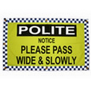 Equisafety Polite Carriage Banner
