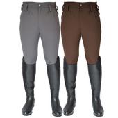 Mark Todd Mens Performance Breeches Flat Front Euro Seat