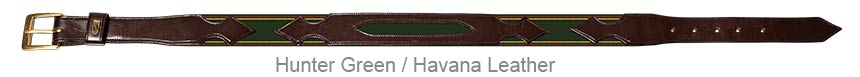 Tredstep Flex Belt - Havana / Hunter Green