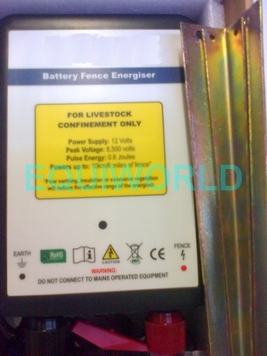 Fence Energiser 12V battery Powered